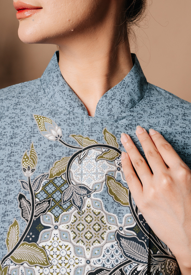 Hadinata Batik Wanita Superfine Blouse Bhalendra Bhiwanda-2